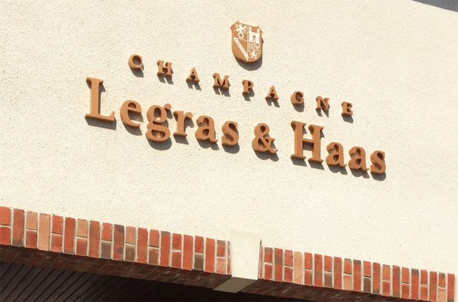 2109_ausschnitt Schriftzug Champagne Legras&Haas